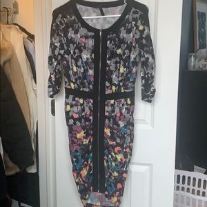 BCBGMaxazria form fitted dress